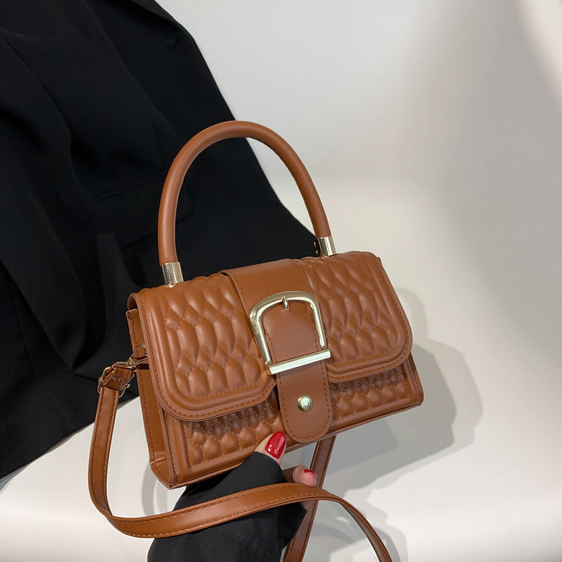 Gesteppt Strukturierte Handtasche
