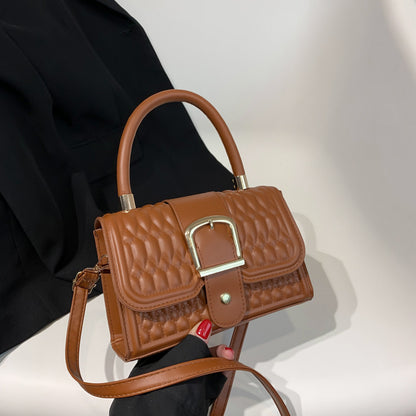 Gesteppt Strukturierte Handtasche