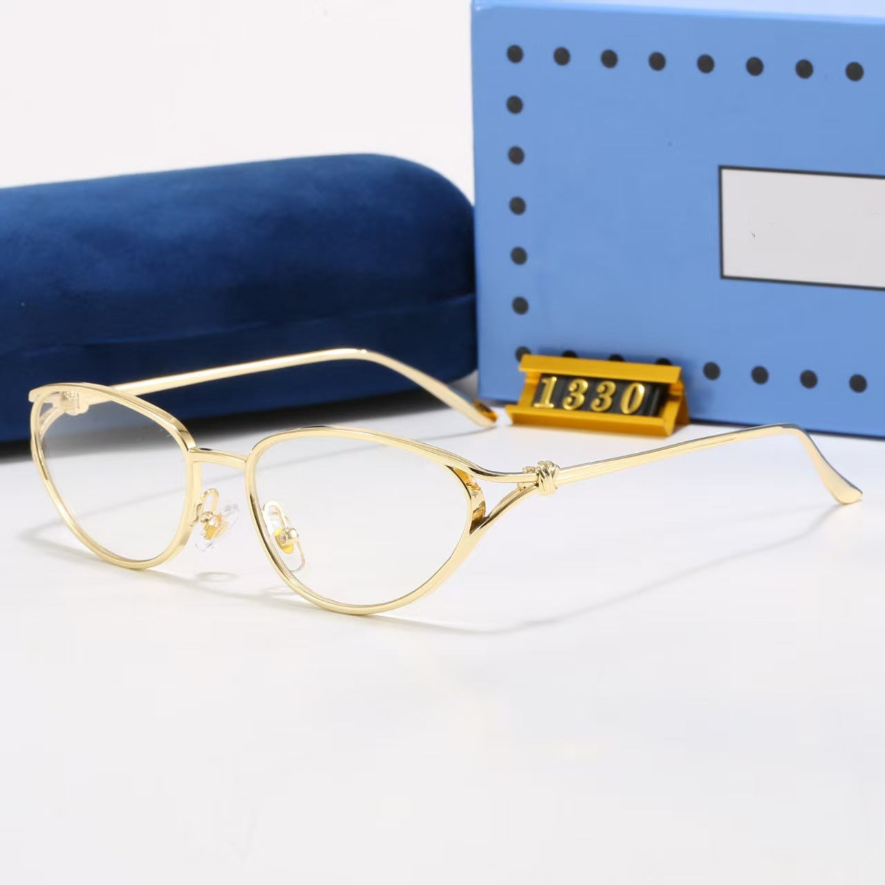 Damen elegante Cat-Eye Brille Brehn