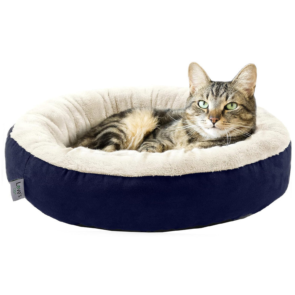 Gemütliches Katzen Brehn Bett