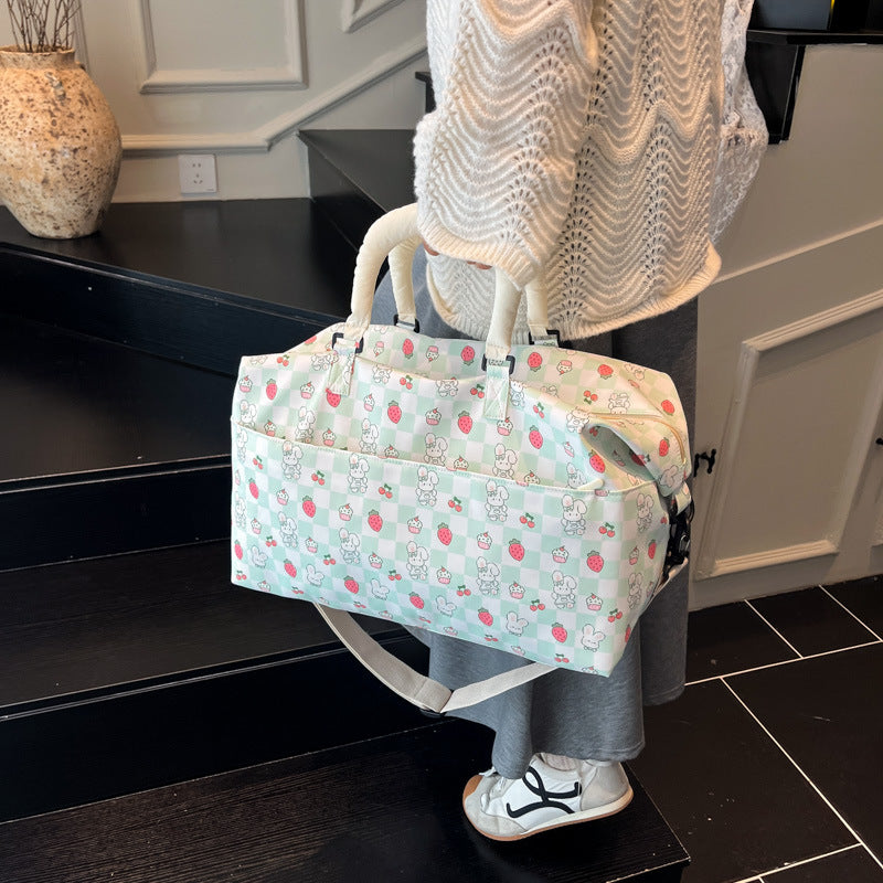 Verspielte Gemusterte Reisetasche Brehn