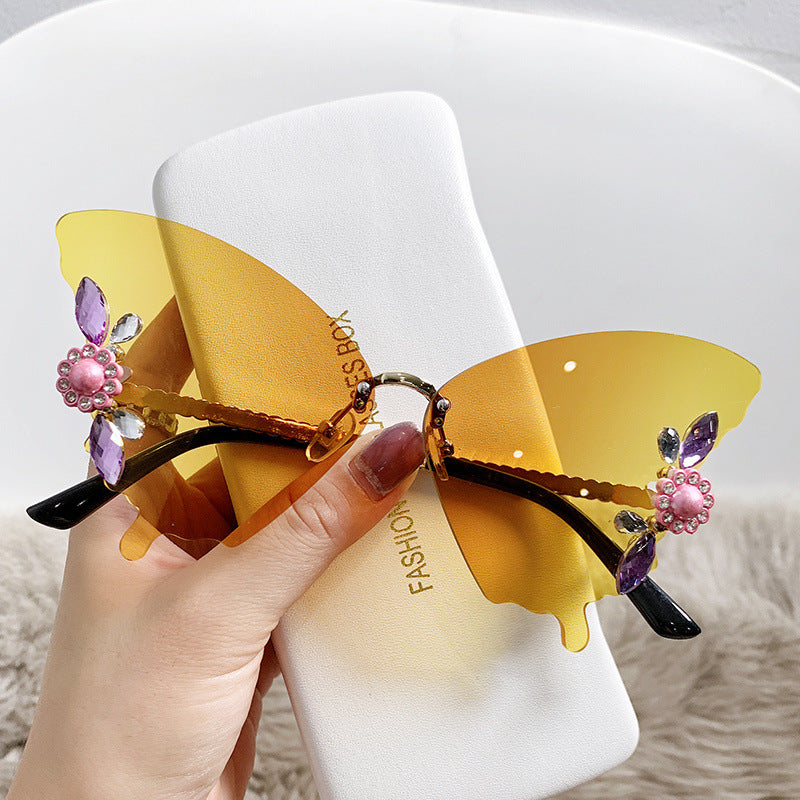 Damen kreative Schmetterling-Sonnenbrille Brehn