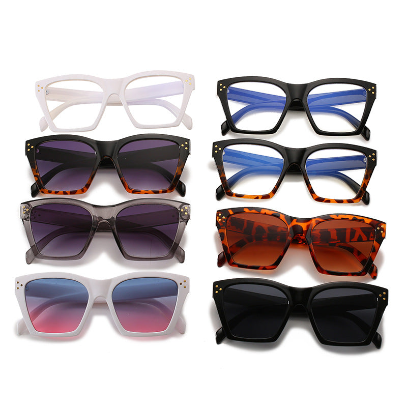 Damen große modische Sonnenbrille Brehn