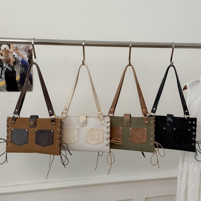 WoElegantly Structured Utility Tote Bag Brehn