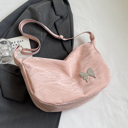 Lässige Schmetterlings-verzierte Schultertasche
