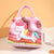 Isolierte Cartoon-Charakter Lunch Tasche Brehn