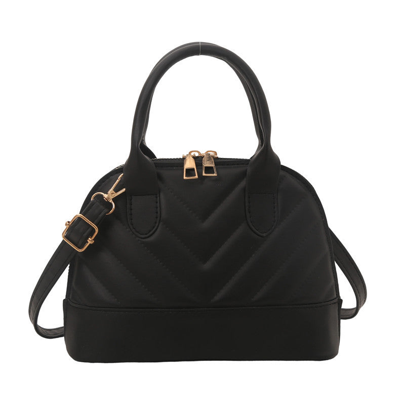 Gepatchte Mini-Handtasche Brehn