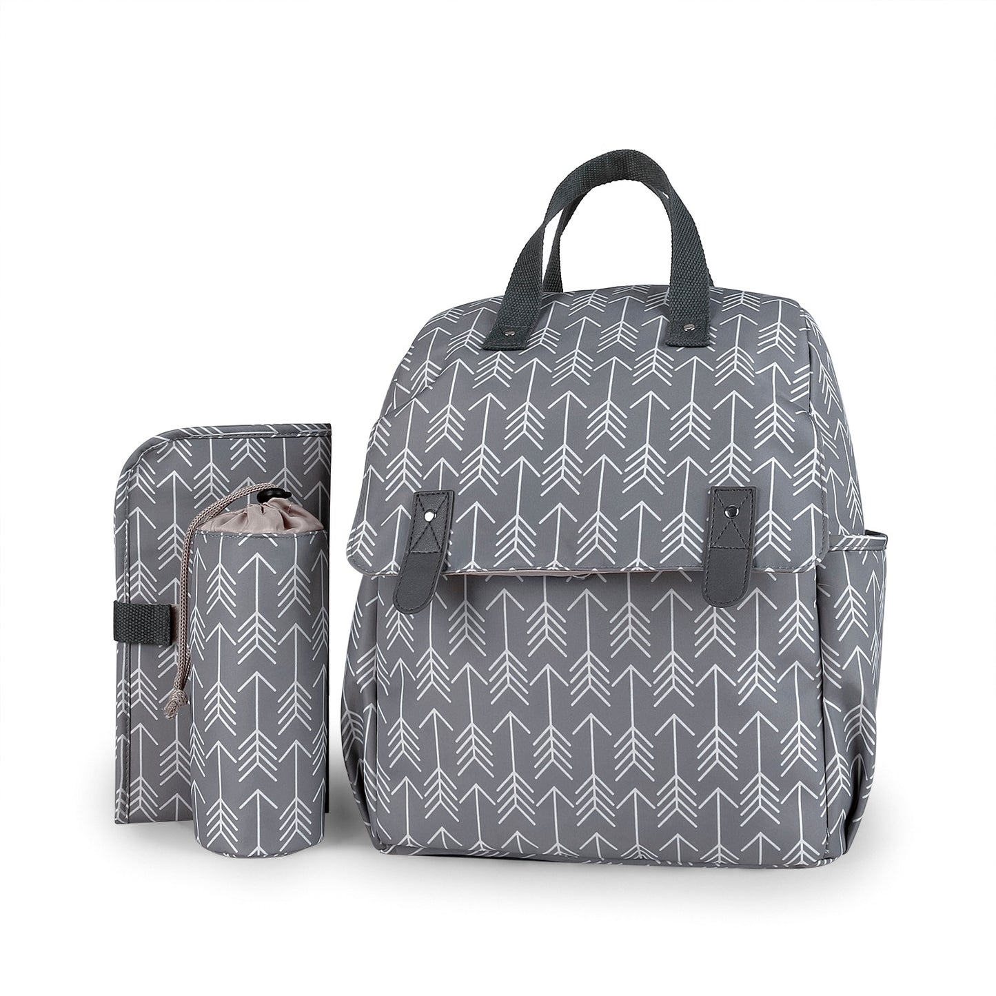 Praktischer Rucksack mit Ergänzenden Taschen Brehn