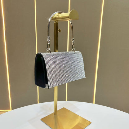 Glamouröse Strass Abendtasche