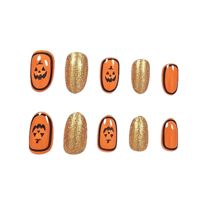 Halloween-Themen Glitzer-Nagelkunst Set Brehn