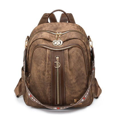 Vintage Leder Rucksack Brehn