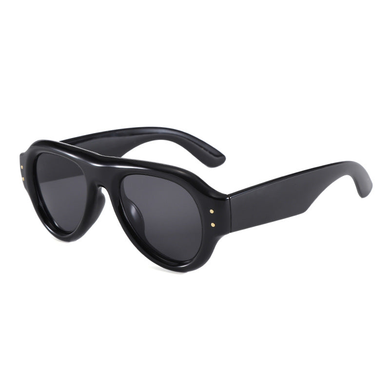 Damen ausgefallene Sonnenbrille im Retro-Stil Brehn