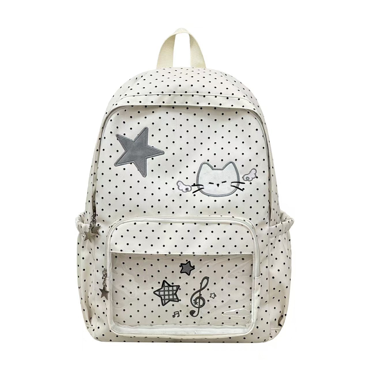 Verspielter Grafikdesign-Rucksack Brehn