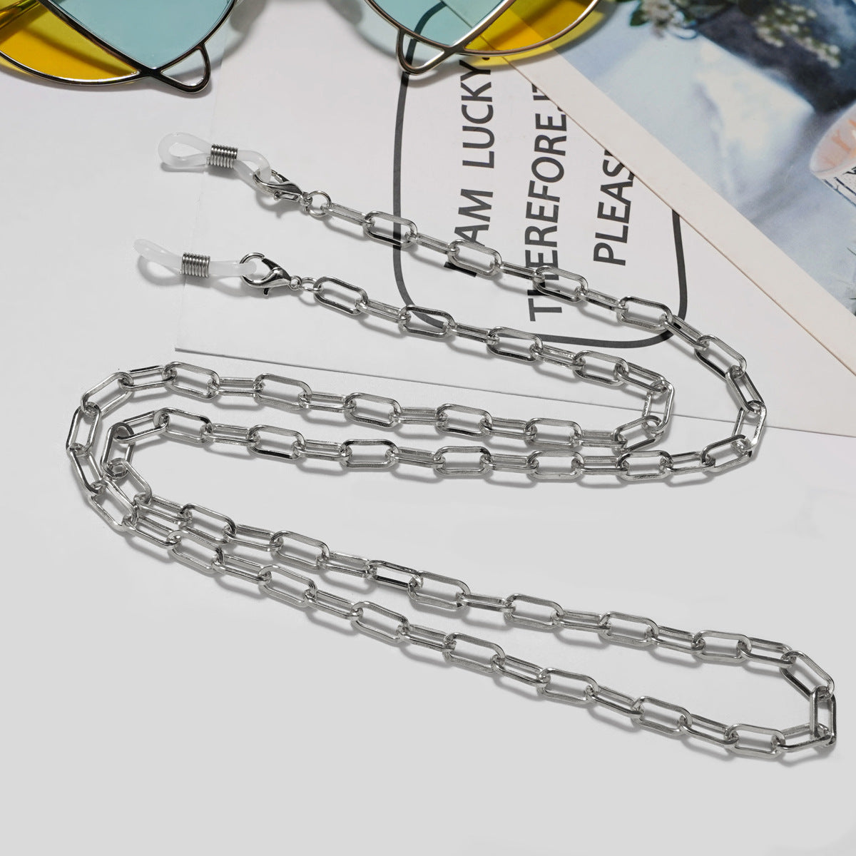 Metallic Link Brillen Kette Brehn