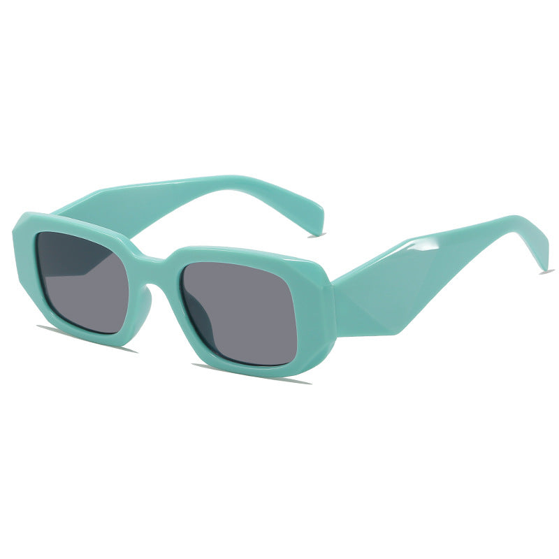 Bold Leopard Print Übergroße Sonnenbrille Brehn