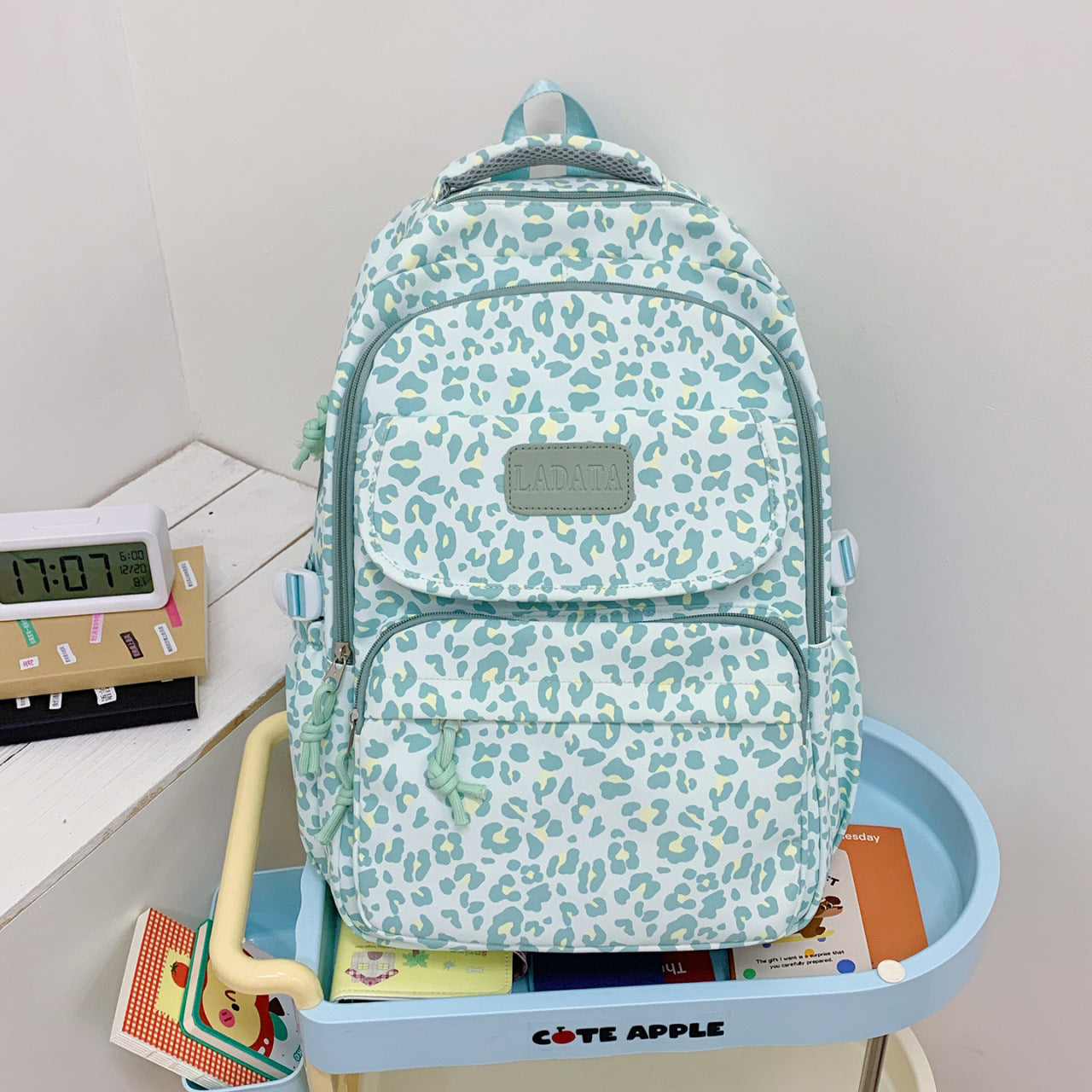 Stylische gemusterte Rucksack