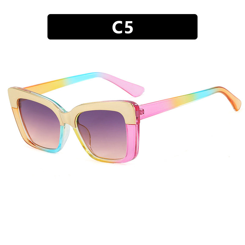Damen modische Brille im trendigen Geometrie-Design Brehn