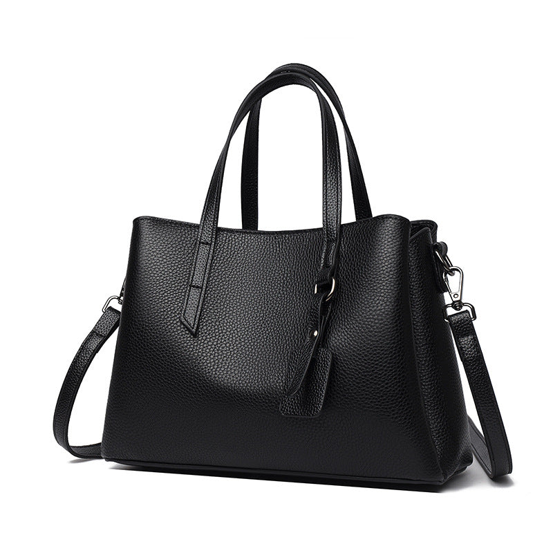 Strukturierte Leder-Tote-Bag Brehn 1785771205