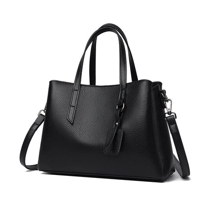 Strukturierte Leder-Tote-Bag Brehn 1785771205