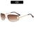 Elegante Übergroße Schild Sonnenbrille