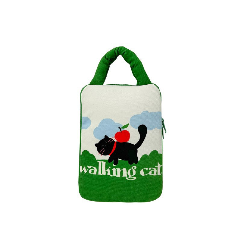 Laptoptasche mit Kreativem Katzenmuster Brehn