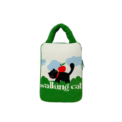Laptoptasche mit Kreativem Katzenmuster Brehn
