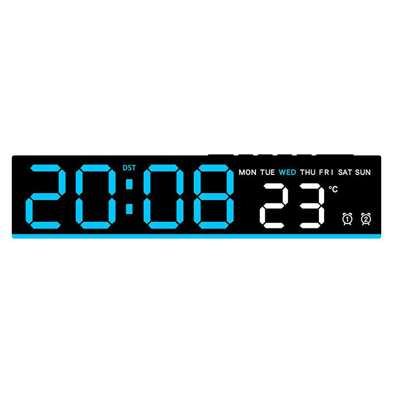Digitaluhr mit Hygrometer und Alarmfunktion Brehn