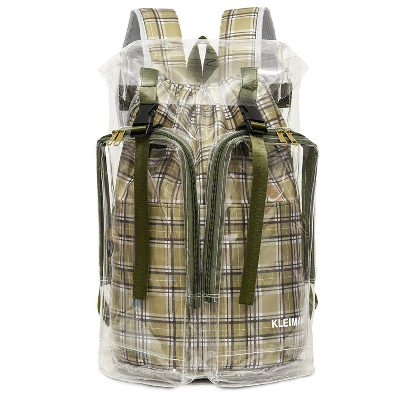Transparenter Rucksack