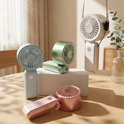 Damen tragbarer Mini-Handventilator mit intelligentem Luftstrom Brehn