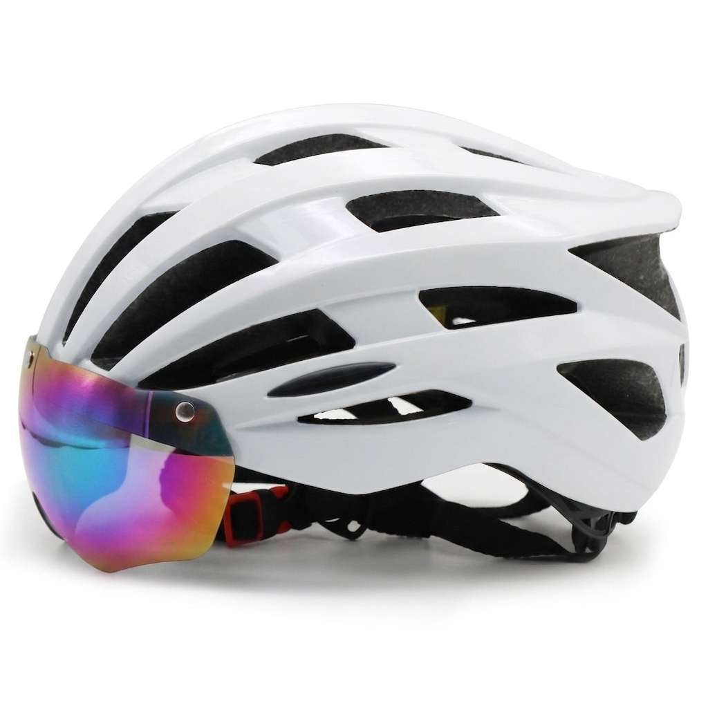 Rennradhelm mit Visierfreundlichem Design und Exzellenter Belüftung Brehn