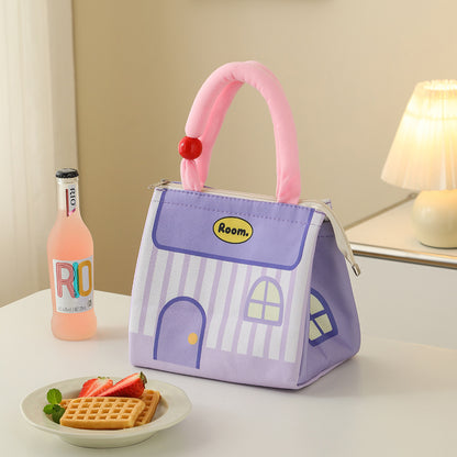Niedliche hausförmige Lunch Tasche Brehn