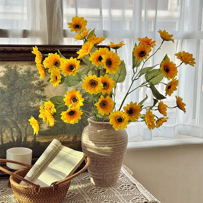 Künstlicher Sonnenblumenstrauß Brehn
