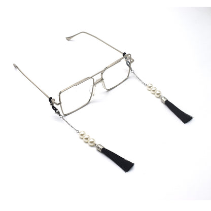 Eleganter Quaste Perlen Brillenhalter Brehn