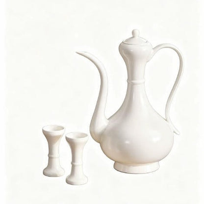 Elegantes dekoratives Teekannen-Set