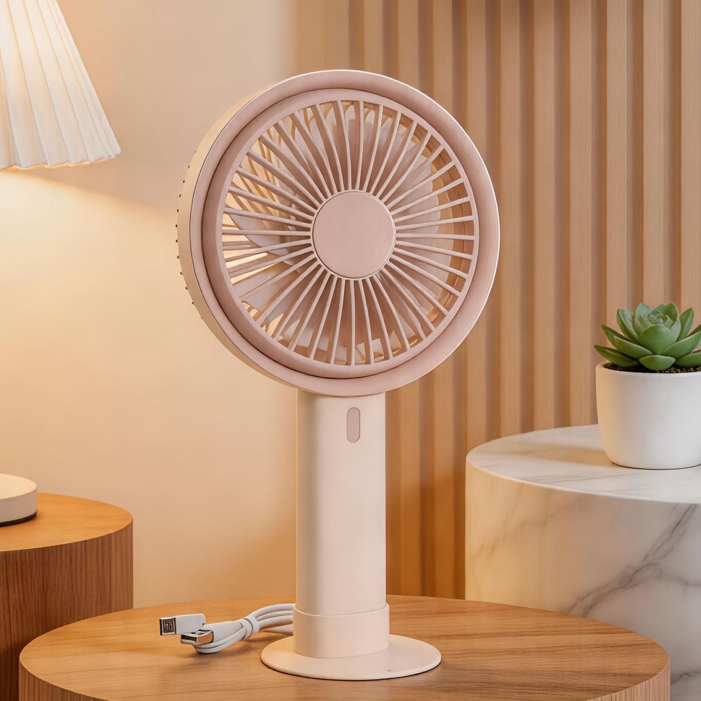 Damen Tragbarer Tischventilator mit Eleganter Steuerung Brehn