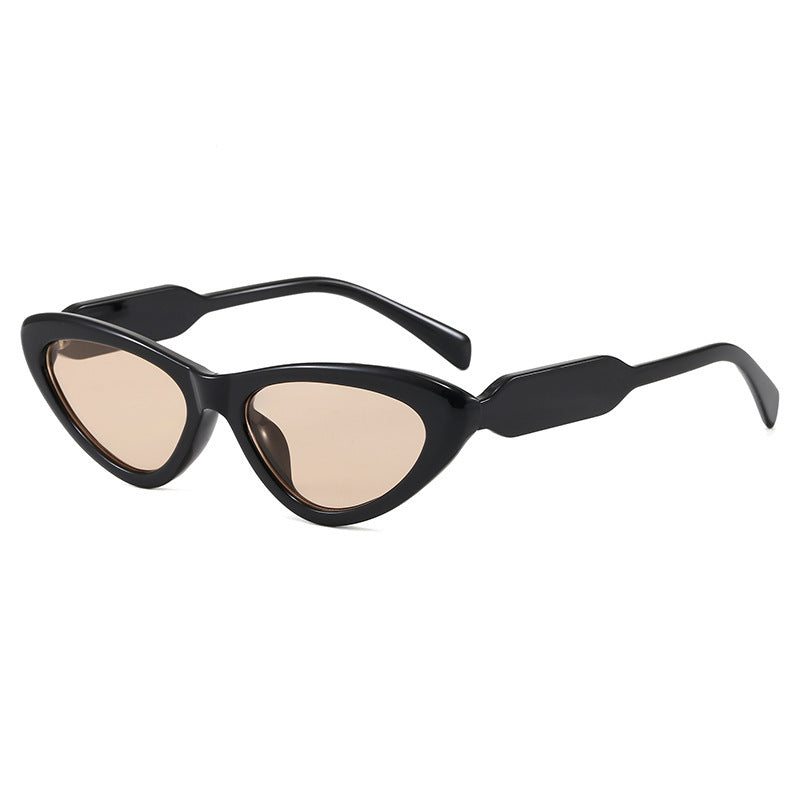 Schicke Cat-Eye Sonnenbrille mit einzigartigem Rahmen Brehn