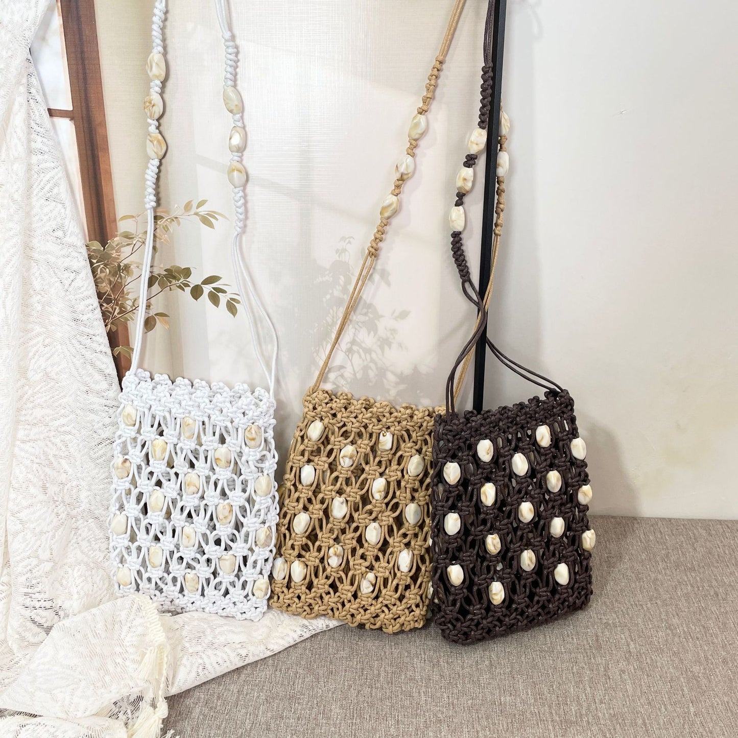 Makramee Smartphone-Tasche Brehn