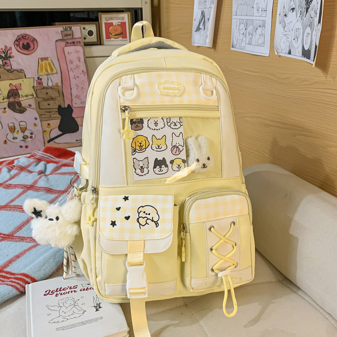 Niedlicher Cartoon-Charakter-Rucksack