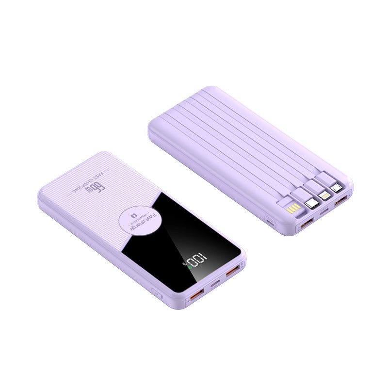 Powerbank mit Intelligenter Ladeanzeige und Mehrfachen Anschlüssen Brehn