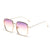 Damen oversized Sonnenbrille mit eleganten Details Brehn