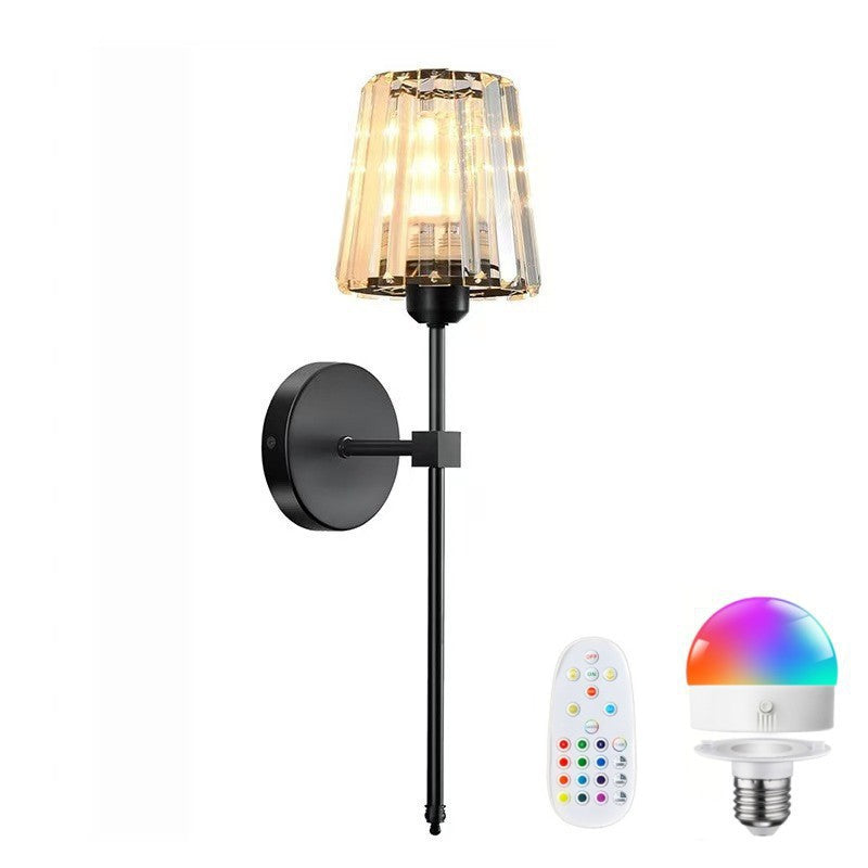 Kristallakzent LED Wandleuchte