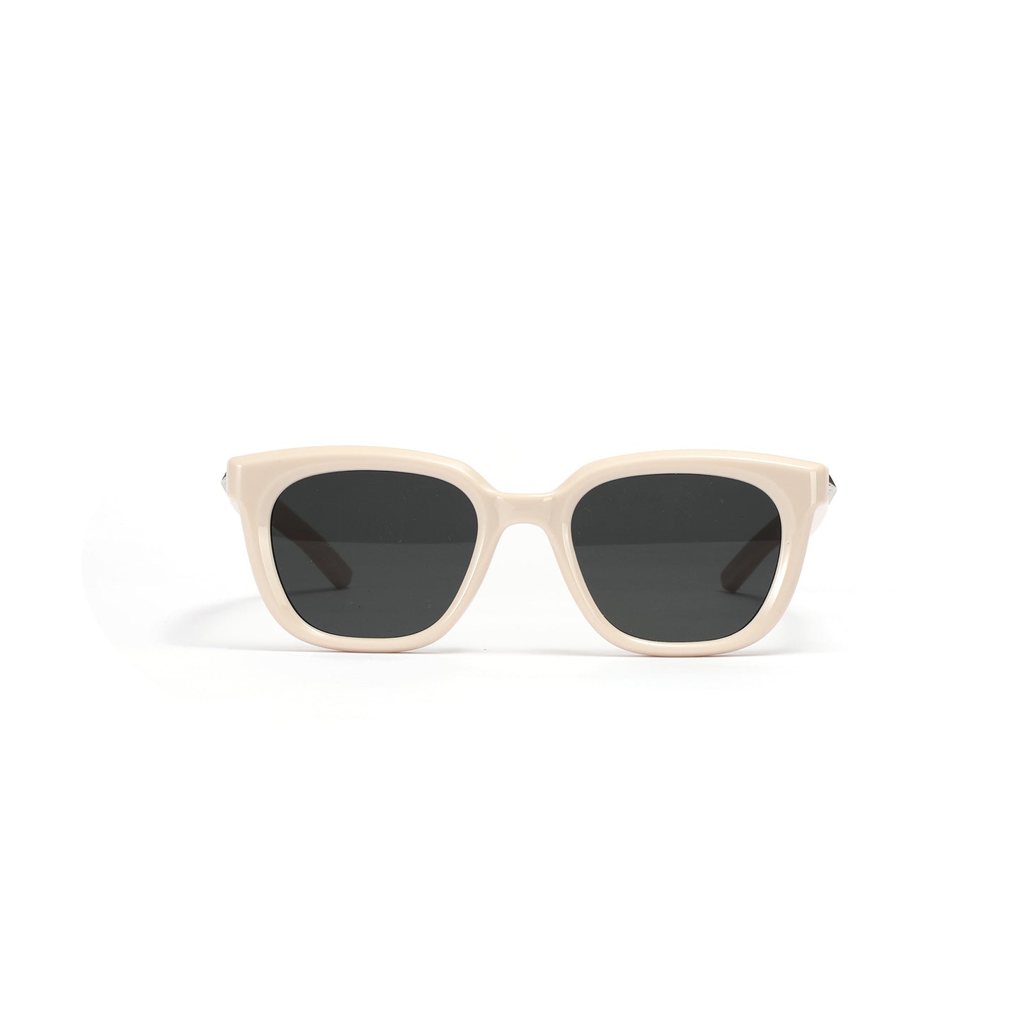 Damen modische transparente Sonnenbrille mit schmalem Rahmen und UV-Schutz Brehn