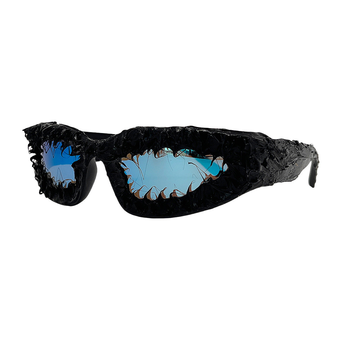 Damen einzigartige Sportsonnenbrille im futuristischen Design Brehn