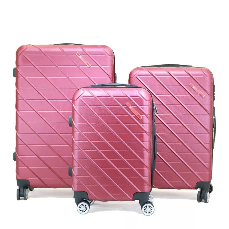 Unisex Kompakt Multifunktionaler Hartschalen-Trolley Koffer Brehn