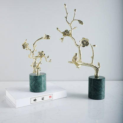 Dekorative Blumenast Skulptur