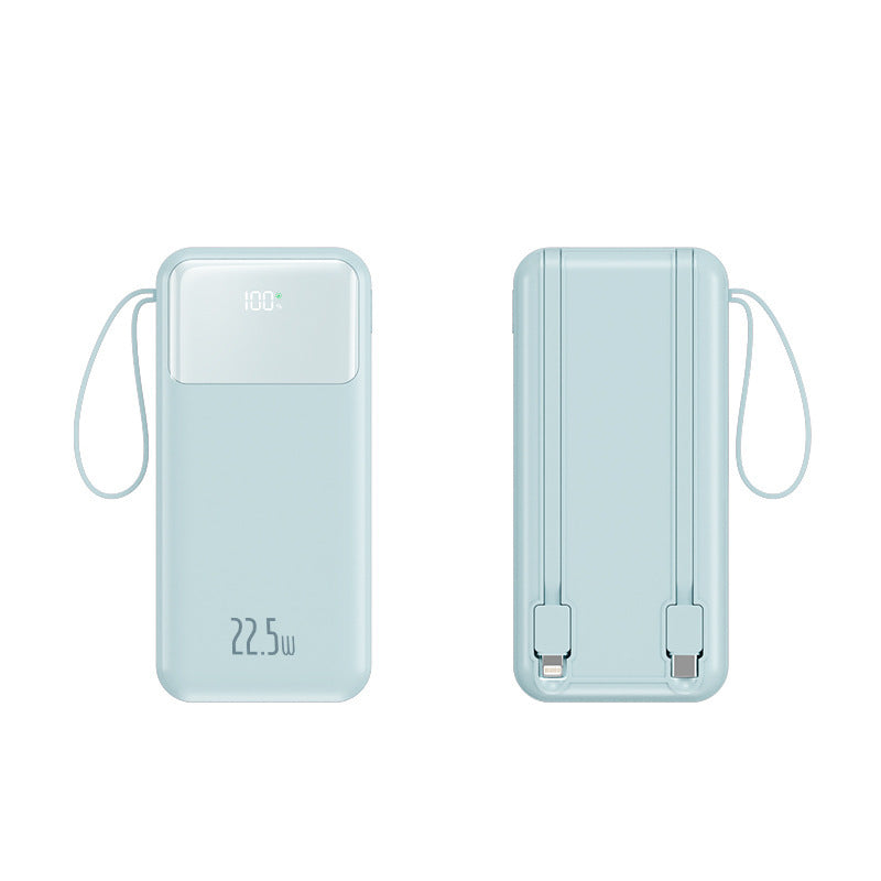 Tragbare Powerbank mit Zusätzlichem Handgelenkriemen und Smart-LED-Anzeige Brehn