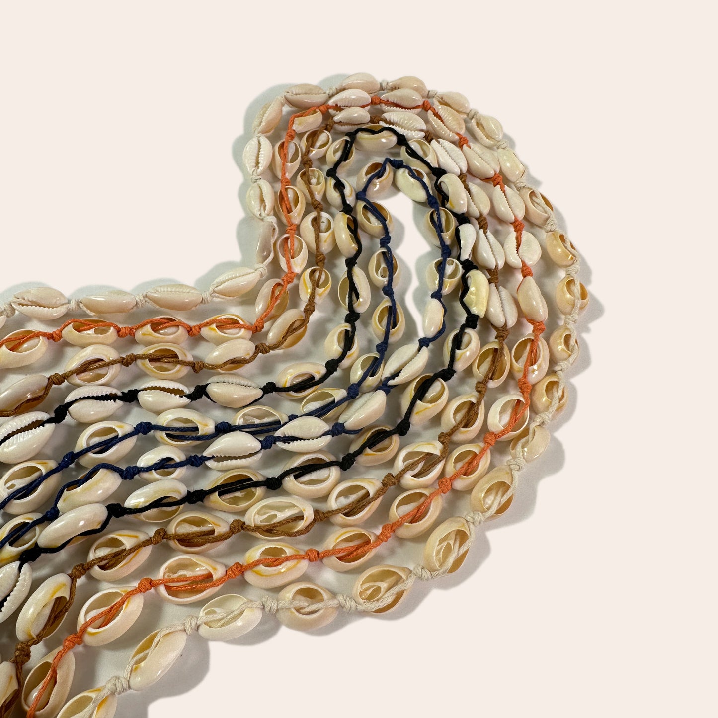 Shell Bead Brillen Kette Brehn