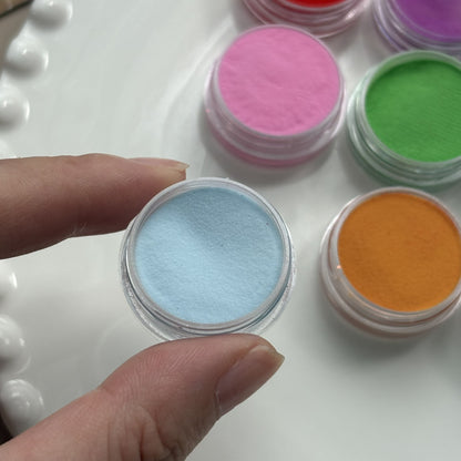 Nagelkunst-Pulver-Pigment-Set