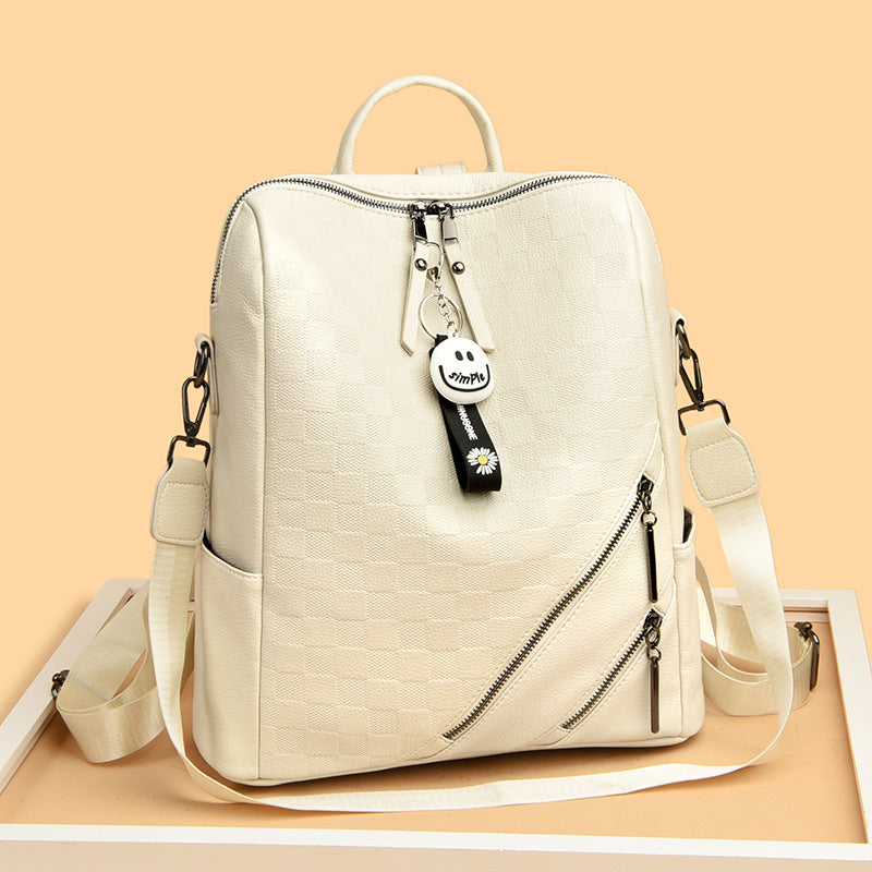 Karomuster Stylischer Rucksack Brehn
