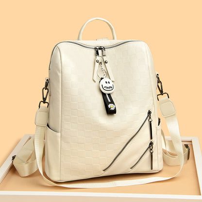 Karomuster Stylischer Rucksack Brehn